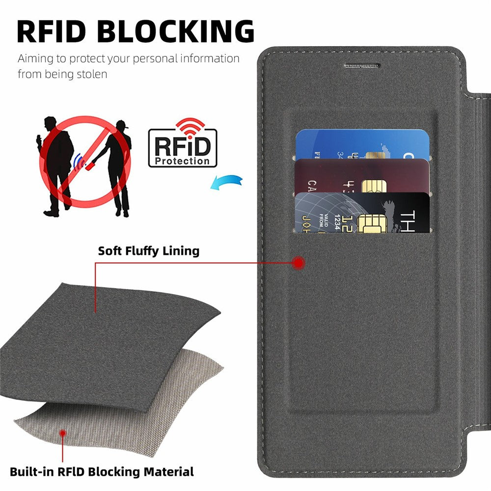 Funda de Cuero para Samsung Galaxy S25 Ultra