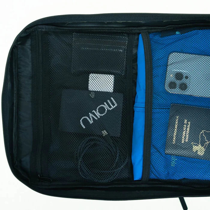 MOCHILA ROCA NEGRO ROJO