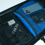 MOCHILA ROCA NEGRO ROJO