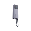 Banco De Batería Xiaomi 165w 10000mah (Con cable incluido) (gris)