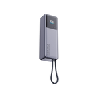 Banco De Batería Xiaomi 165w 10000mah (Con cable incluido) (gris)