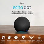 ALEXA ECHO DOT 5TA GEN NEGRO