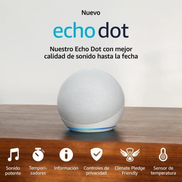 ALEXA ECHO DOT 5TA GEN BLANCO