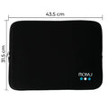FUNDA PARA LAPTOP 17" NEGRA