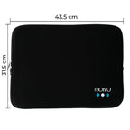 FUNDA PARA LAPTOP 17" NEGRA