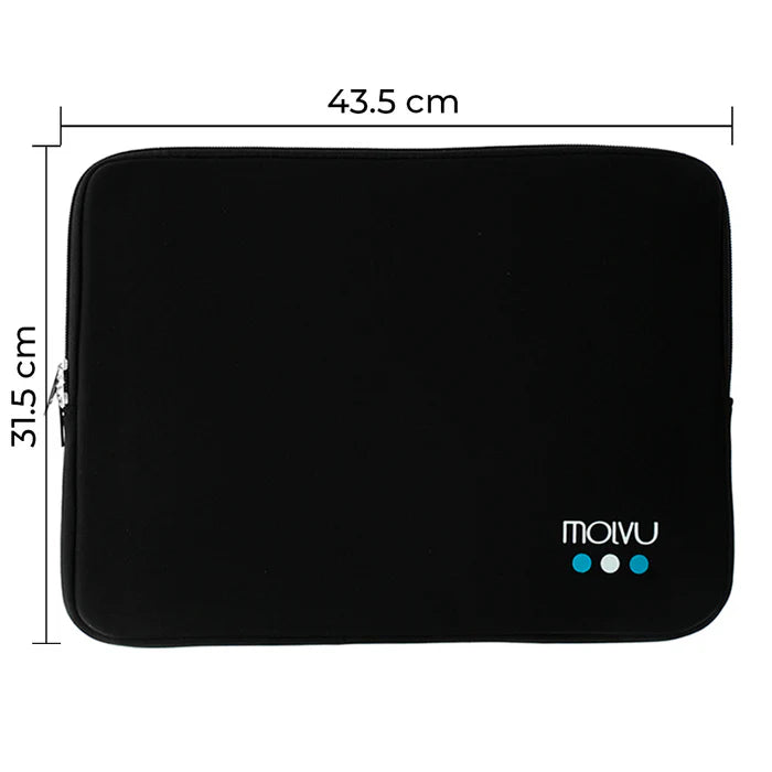 FUNDA PARA LAPTOP 17" NEGRA