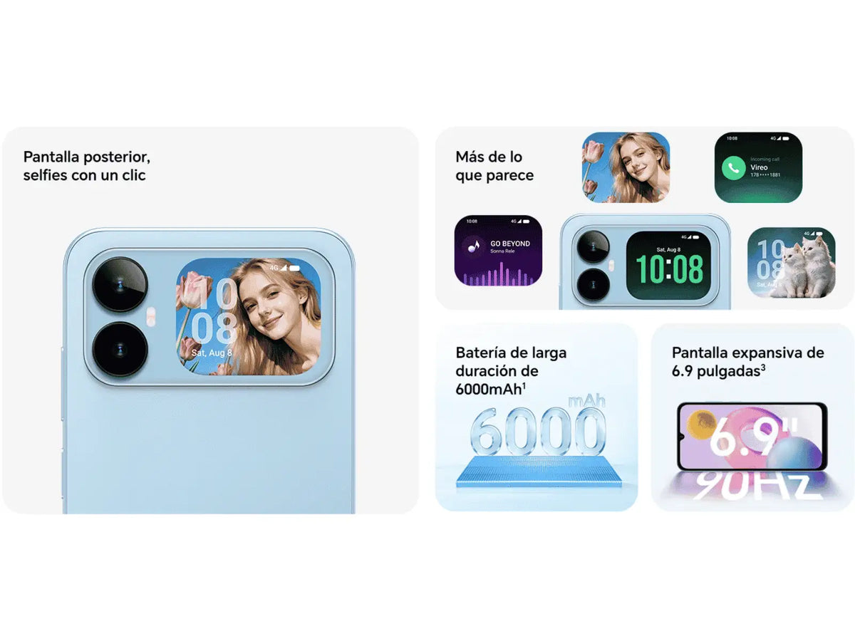Honor Play 20a, 4GB + 128GB, Liberado (Azul)