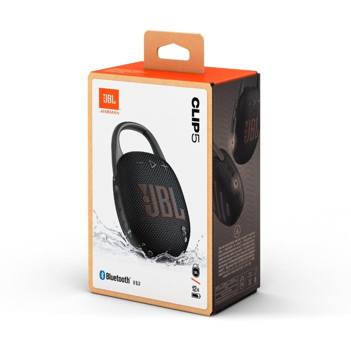 BOCINA PORTATIL CLIP5 NEGRO