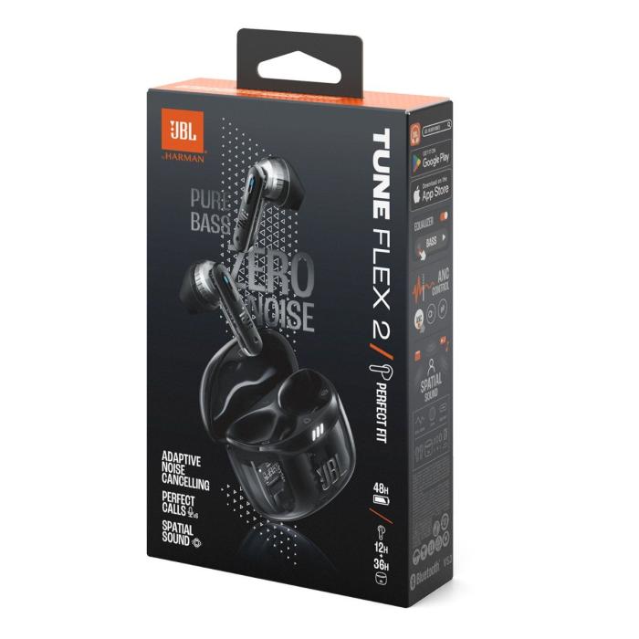 AURICULARES TUNE FLEX 2 NEGRO TRANSPARENTE