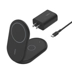 CARGADOR INALAMBRICO PLEGABLE MAGNETICO 2 EN 1 CON Qi2 15W