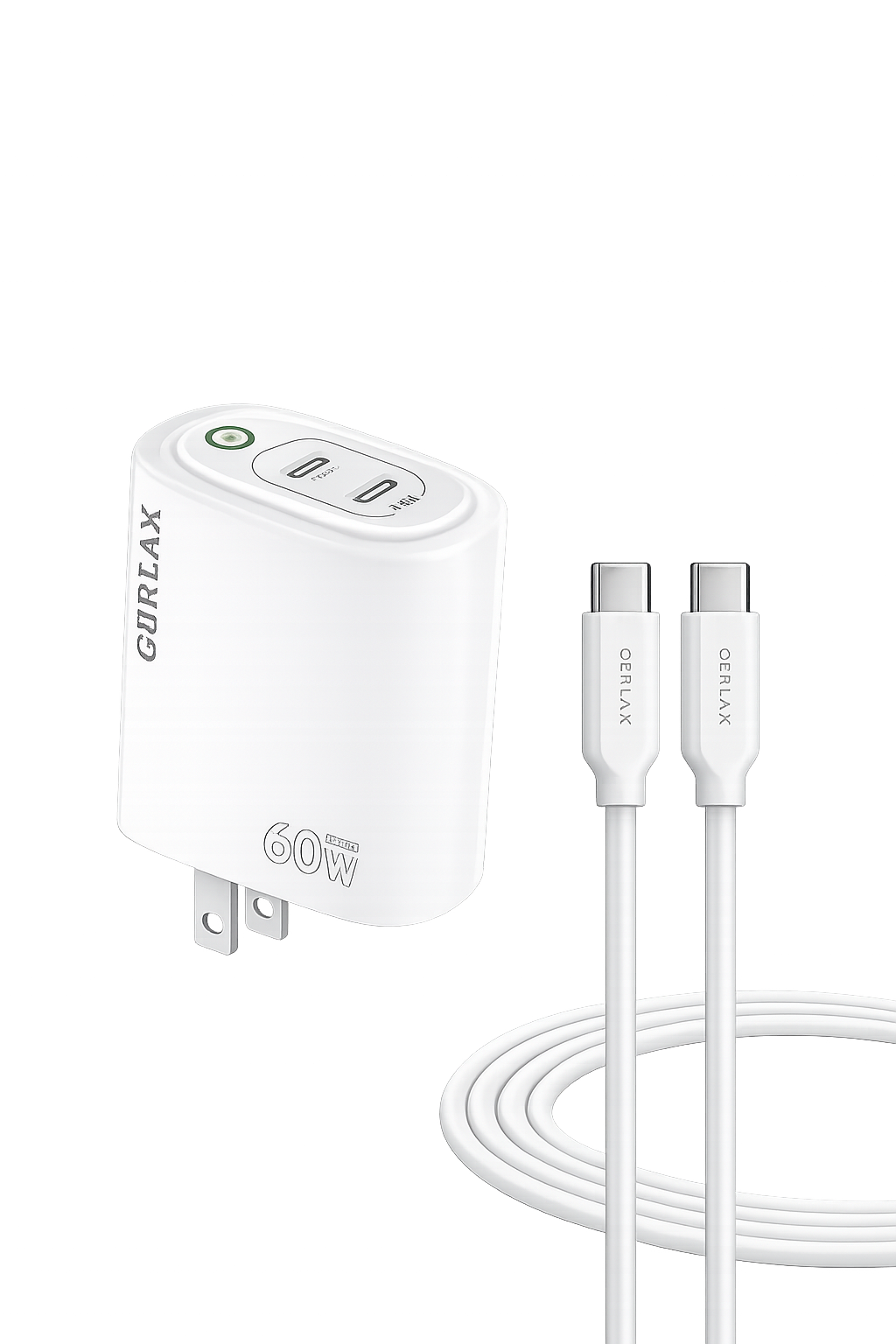 CARGADOR DUAL PORT PD3.0 USB-C